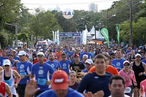 O Circuito de Corridas Caixa está comemorando dez anos, cinco deles em Goiânia / Foto: Luiz Doro/ adorofoto