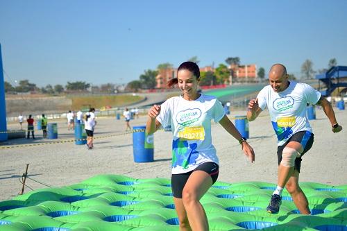 Circuito é composto por dez obstáculos infláveis gigantes espalhados por um circuito de 5 km e as inscrições podem ser feitas no site oficial / Foto: FMES/Divulgação