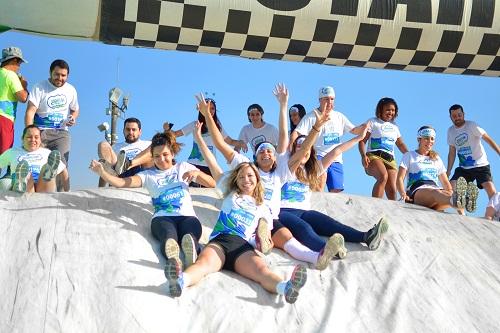 Sucesso mundial e na primeira temporada no Brasil, atividade composta por um circuito de 5km e 10 obstáculos infláveis gigantes já reuniu mais de 50 mil pessoas para um dia de diversão esportiva / Foto: Divulgação