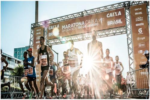 Largada da Maratona Caixa do Rio de Janeiro / Foto: Divulgação 