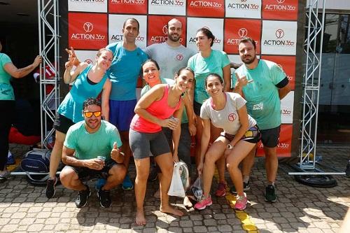 Corrida com obstáculos, da rede de studios especializados em treinamento funcional e Pilates, é aberta para alunos de todas as unidades / Foto: Divulgação