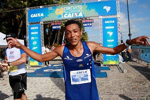 Justino Pedro, campeão em Fortaleza / Foto: Luiz Doro/adorofoto