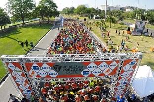 Prova acontece no Aterro do Flamengo, na altura da Glória / Foto: Cláudio Torós