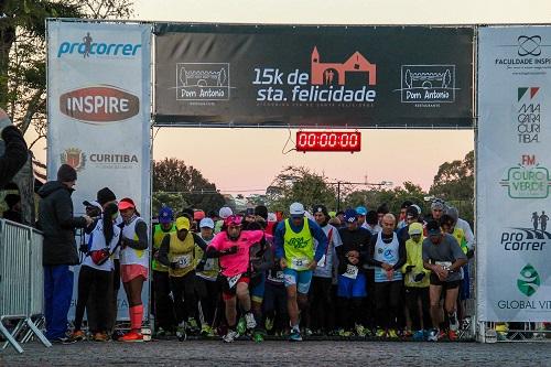 Uma corrida para quebrar o gelo de Curitiba / Foto: Hudson Malta