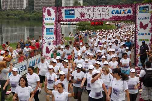 Seguindo o calendário de corridas do Rio de Janeiro, mas com o toque especial e feminino, a Cidade Maravilhosa recebe no domingo, dia 18 de março, a 5a edição da Corrida da Mulher CAIXA / Foto: Divulgação 