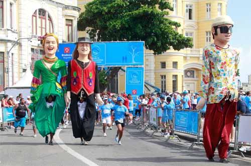 Os quenianos foram os grandes vencedores da etapa do Recife no Circuito de Corrida e Caminhada da Longevidade Bradesco Seguros. / Foto: Divulgação 