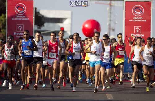 São 5 mil participantes, entre corredores e caminhantes, inscritos para participar, dia 16/12, da etapa Rio do Circuito da Longevidade Bradesco Seguros / Foto: Divulgação