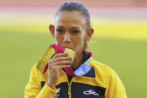 Medalha de ouro e recordista da maratona nos Jogos Pan-Americanos, a paulista Adriana Aparecida da Silva está confirmada para 45ª edição da 15K Sargento Gonzaguinha  / Foto: Wagner Carmo/Inovafoto/COB