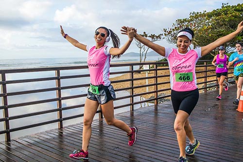 Programações gratuitas para as mulheres na Corrida Brisas em Itajaí  / Foto: Divulgação