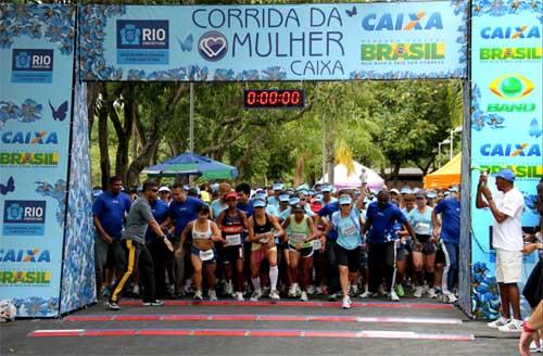 Estão abertas as inscrições da charmosa Corrida da Mulher Caixa / Foto: Divulgação