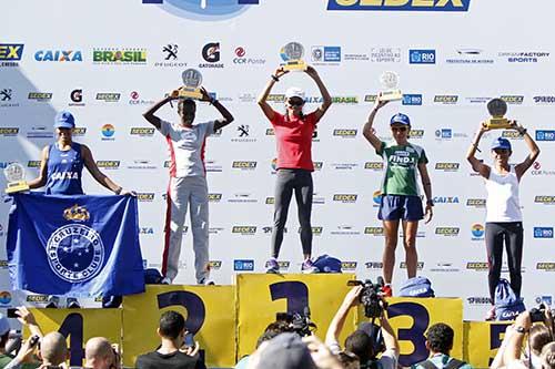 Atual bicampeã da prova, Marily dos Santos é a grande esperança brasileira de vitória / Foto: Divulgação 