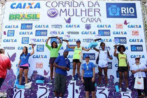 Márcia Narloch vence a Corrida da Mulher Caixa 2014 / Foto: Claudio Toros