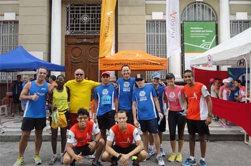 Equipe da Pulse no Circuito Caixa 2012 no Recife / Foto: Pulse Assessoria