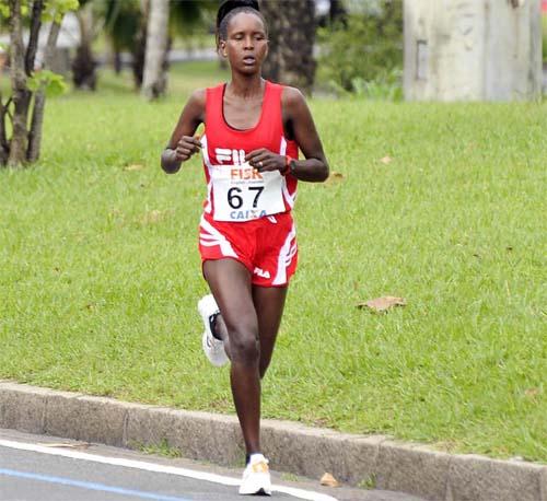 Eunice Kirwa treina em SP para a São Silvestre / Foto: Sérgio Shibuya / ZDL 