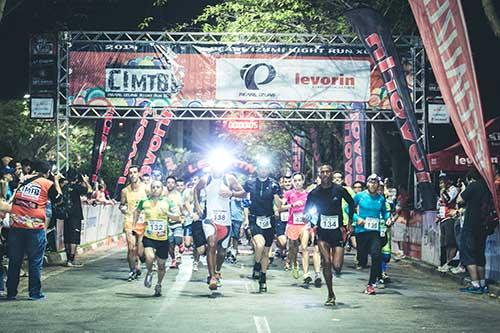 Versão noturna da Pearl iZUMi Run 5k na CIMTB Levorin / Foto: Bruno Senna / CIMTB