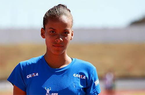 Lorena Nunes, promessa do atletismo brasiliense / Foto: Rodrigo Oliveira