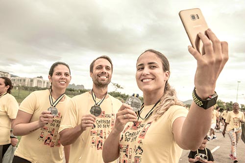 Momento de confraternização na etapa carioca / Foto: Divulgação