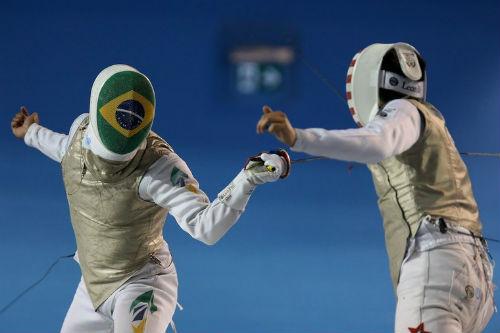 Ghislain Perrier em ação no Pan de Toronto: prata em 2015 definiu a classificação inédita para o Rio 2016 / Foto: Sergio Dutti/Exemplus/COB