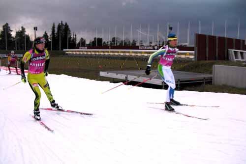 A atleta Jaqueline Mourão disputou no último sábado a prova de Sprint de 7,5 km do Mundial de Biathlon, que está sendo realizado em Ruhpolding, na Alemanha / Foto: Guido Visser 