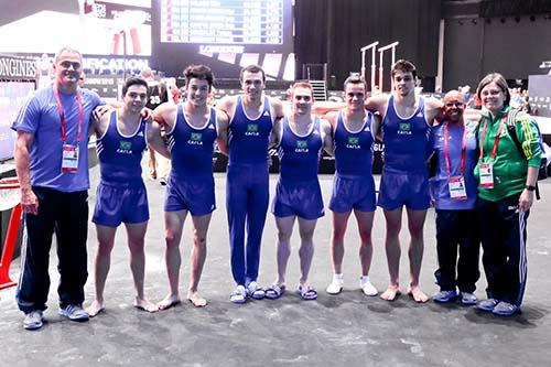 Seleção Masculina ao final das classificatórias / Foto: Ricardo Bufolin / CBG / Divulgação