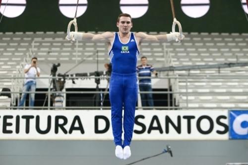 Arthur Zanetti faz melhor nota na carreira nas argolas / Foto: Ricardo Bufolin / CBG