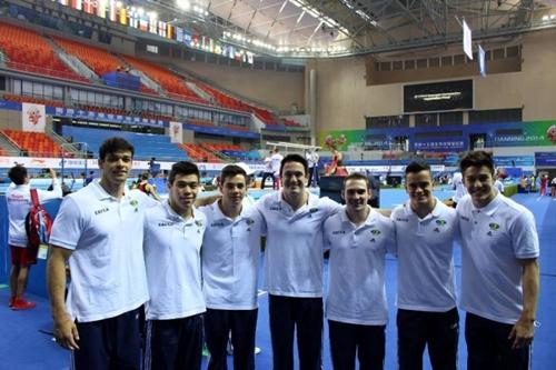 A Seleção Masculina se prepara para encarar o Mundial da China / Foto: Divulgação / CBG