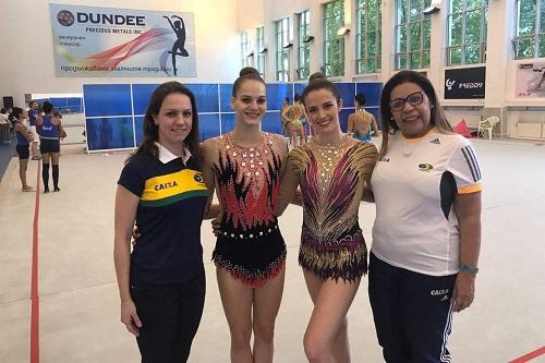 Atletas do individual serão as primeiras a competirem em Pesaro, na Itália; conjunto inicia o campeonato no sábado (2) / Foto: Divulgação