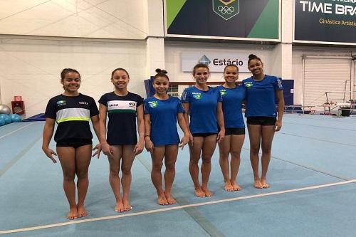 Seleção de Ginástica artística feminina / Foto: Divulgação