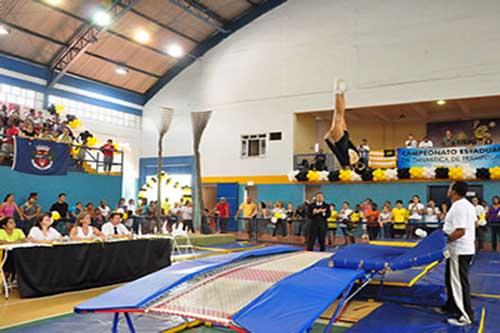 Cerca de 180 atletas, de 13 clubes, irão participar do Campeonato Brasileiro de Ginástica de Trampolim / Foto: Divulgação