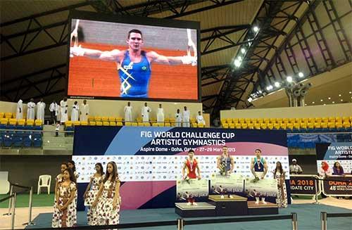 Arthur Zanetti conquistou o ouro nas argolas / Foto: Divulgação