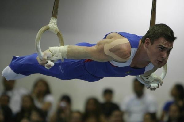 Após duas semanas de folga para descansar o corpo e a mente, Arthur Zanetti voltou a treinar na segunda-feira, dia 30 de Janeiro, em seu clube, o Serc/Santa Maria, de São Caetano do Sul, no ABC Paulista / Foto: Divulgação