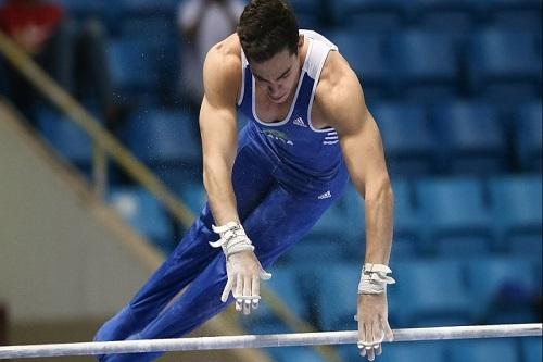 Brasileiro passou por bom teste ao lado de ginastas de outros seis países / Foto: Divulgação/ CBG