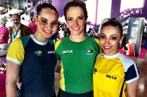 Angélica Kvieczynski, Natália Gaudio e Simone Luiz/ Foto: Divulgação 