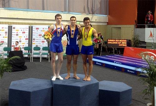 Caio Campos conquista bronze no salto na Copa do Mundo de Cottbus / Foto: Divulgação