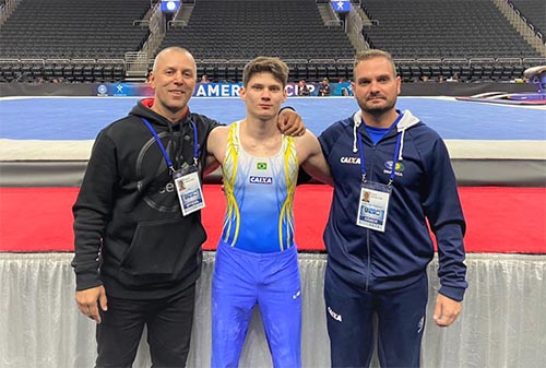 Diogo Soares, Seleção Brasileira de Ginástica  / Foto: Divulgação/CBG