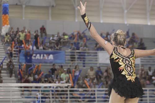 Natália contou com a apoio da torcida de Vitória (ES) / Foto: Ricardo Bufolin/CBG