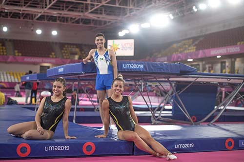 Seleção Brasileira de Ginástica de Trampolim    / Foto: Jonne Roriz/COB