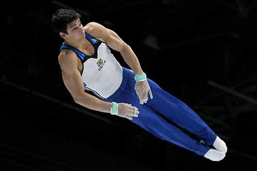 Francisco Barreto representa o Brasil na Ginástica Artística Masculina / Foto: Ricardo Bufolin / CBG 