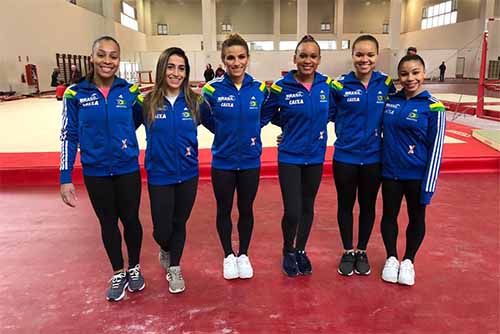 Seleção Brasileira Feminina de Ginástica Artística  / Foto: Ricardo Bufolin/CBG