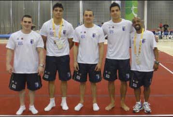 A Seleção Brasileira de Ginástica Artística Masculina está realizando uma fase especial de treinamentos no Clube de Regatas do Flamengo, no Rio de Janeiro  / Foto: Divulgação