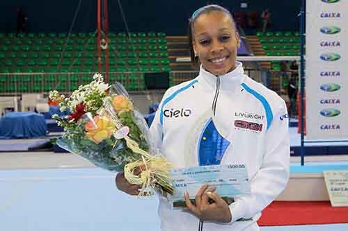 Lorrane Oliveira representará o Brasil no Torneio Internacional de Ipswichm, na Inglaterra / Foto: Ricardo Bufolin/CBG