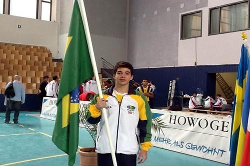 Lucas foi para a Alemanha confiante em uma medalha / Foto: Divulgação