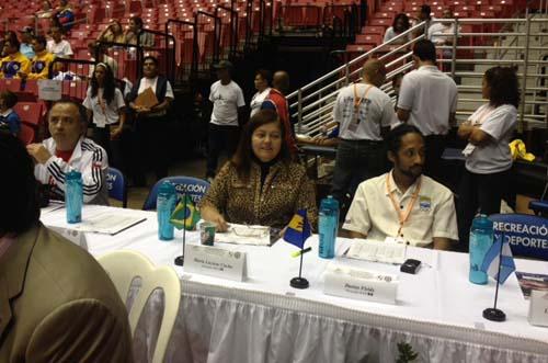 Luciene Resende durante assembleia da UPAG / Foto: Divulgação