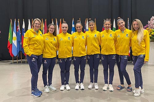 Seleção Brasileira de Ginástica Rítmica de Conjunto  / Foto: Divulgação/CBG