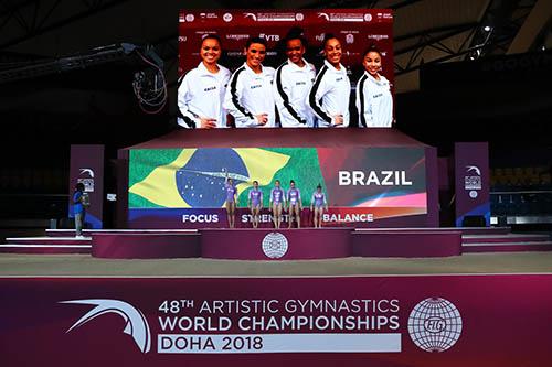 Mundial de Ginástica Artística - Doha / Foto: Ricardo Bufolin/CBG