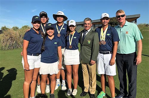 País evoluiu em relação à última temporada e conquista medalha nas categorias masculino individual, masculino por equipes e duplas mistas / Foto: CBGolfe/Divulgação