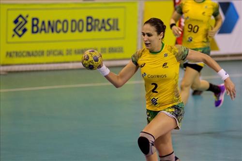 Fabiana Diniz, a Dara, capitã da Seleção / Foto: Divulgação / CBHb