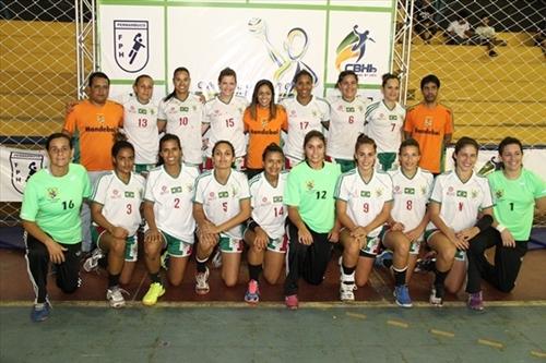 Equipe do Clube Português / Foto: Divulgação / CBHb