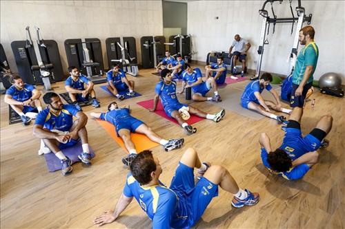 Treino de recuperação / Foto: Divulgação / CBHb