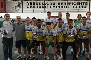 Jordi está nos treinamentos da equipe do CAIC Balduíno / Foto: Divulgação